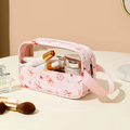 PVC Semi Transparent Small Travel Wash Bag ( 1pc )