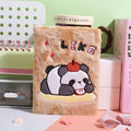 Panda Fur Notebook Dairy ( 1pc )