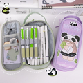 Happy Time Panda Multipurpose Stationery Pouch ( 1pc )