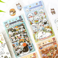 Cute Puppy Kitty Cat Journaling Scrapbooking Sticker Sheet ( 4 sheets )