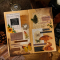 Quoted Retro Vintage Journaling Sticker Sheets ( 6 Sheets )