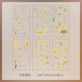 Natural Series Journaling Sticker Sheets ( 6 Sheets )