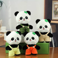 Panda Soft Plush Keychain ( 1pc )