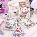 Puppy Holographic Spiral Notebook Diary ( 1pc )