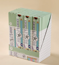 Pencil Style Erasers With Sharpener ( 3pcs )