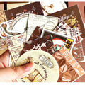 Coffee Bazaar Vintage Journal Scrapbook Gift Set ( 1 set )