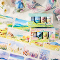 Flowing Clouds and Falling Shadows Series Journaling Scrapbooking Sticker Tape Rolls ( 4pcs )