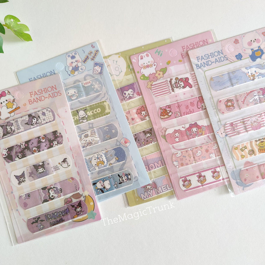 Sanrio Fun Band-Aids ( 1 sheet )