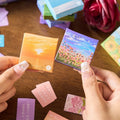Time Notes Series Journaling Scrapbooking Self Adhesive Stickers ( 300pcs )