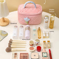 Pinteresty Tulip Plush Cosmetic Makeup Vanity Organizer Pouch ( 1pc )