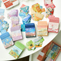 Time Notes Series Journaling Scrapbooking Self Adhesive Stickers ( 300pcs )