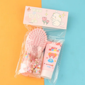 DIY Cream Glue Customise Hairbrush Comb Set ( 1set )