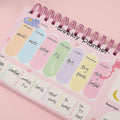 Cat Aesthetic Spiral Weekly Planner Desk Calendar Planner ( 1 pc )