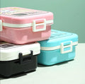 Retro TV Bento Meal Stainless Steel Three Compartment 100% Leakproof Lunch Box ( 1pc )
