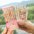 Cherry Kawaii Gel Pen Set ( 6pcs )