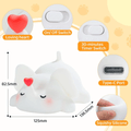 Jumbo Elephant Silicone Lamp Rechargeable ( 1pc )