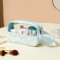 PVC Semi Transparent Small Travel Wash Bag ( 1pc )