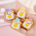 Bread Egg 3D Eraser ( 1pc )