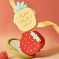 Strawberry Pineapple Snack Lunch Bento Box ( 1pc )