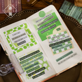 English Motivational Long Quoted Journaling Sticker Sheets ( 3 Sheets )