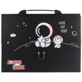 Space File / Document Folder With Handle & Push Lock A4 ( 1 pc )