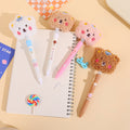 Little Cutie Bear Soft Plush Topper Gel Pen ( 1pc )