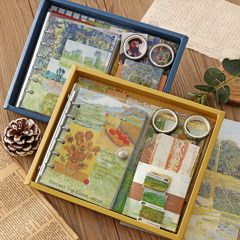 Van Gogh Vintage Journal Scrapbook Gift Set ( 1 set )