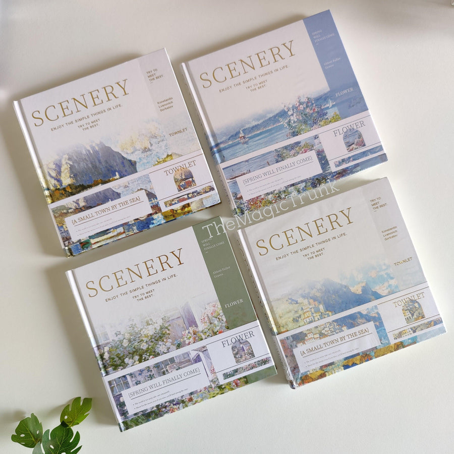 Scenery Hard Bound Journaling Dairy Notebook ( 1pc )
